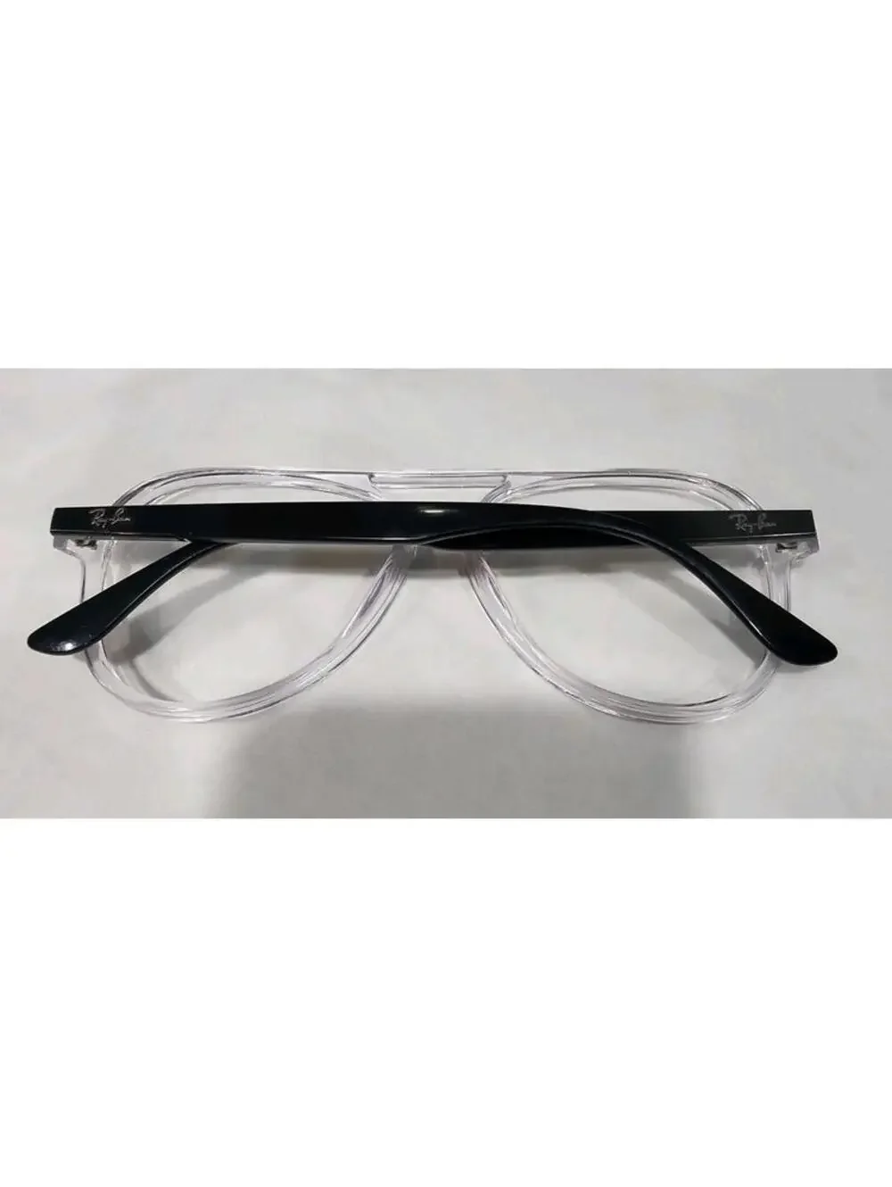 Ray-Ban RB4375 Clear Black Sunglasses Frame Only Read